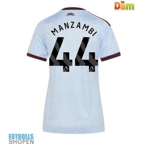 Billiga Aston Villa Johan Manzambi #44 Tredjeställ Dam 2026-27 Kortärmad